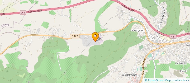localisation de l'entreprise 539 305 623 à FREJUS