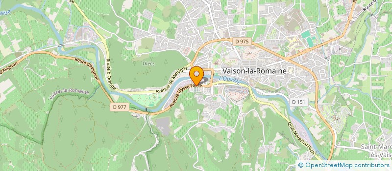 localisation de l'entreprise 539 307 330   VAISON-LA-ROMAINE