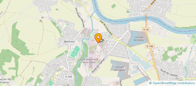 localisation de l'entreprise 539 324 947   CREMIEU