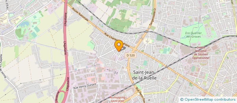 localisation de l'entreprise 539 346 940 à ORLEANS