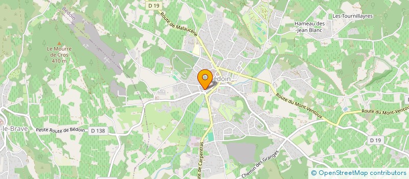 localisation de l'entreprise 539 350 561   BEDOIN