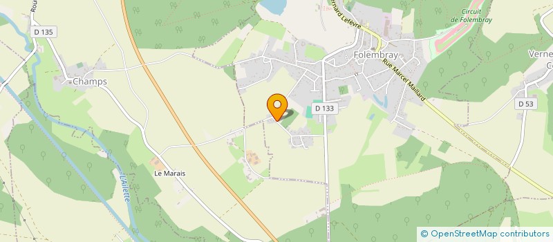 localisation de l'entreprise 539 356 246   FOLEMBRAY