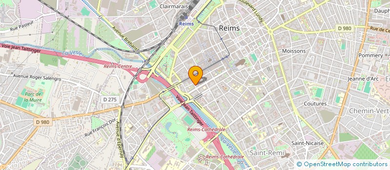 localisation de l'entreprise 539 359 521 à REIMS