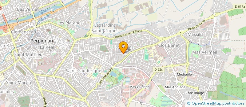 localisation de l'entreprise 539 365 957   PERPIGNAN