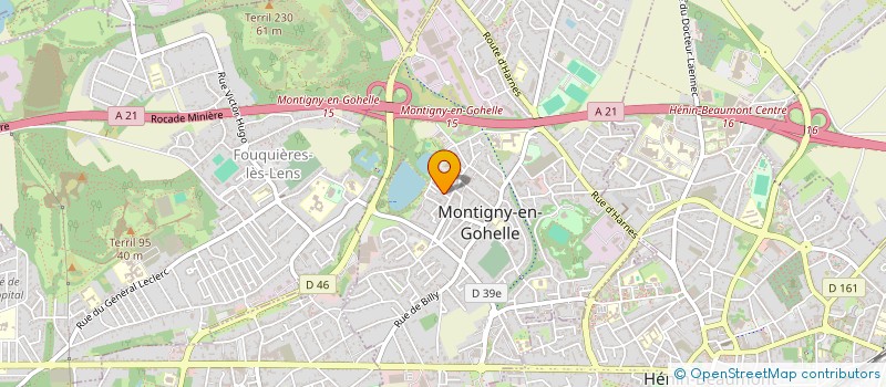 localisation de l'entreprise 539 366 534   HARNES