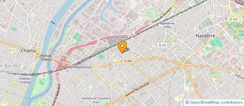 localisation de l'entreprise 539 384 099   NANTERRE