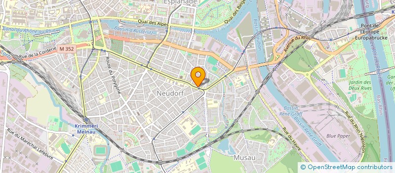 localisation de l'entreprise 539 402 198   STRASBOURG