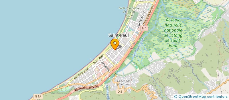 localisation de l'entreprise 539 407 924 à SAINT-PAUL