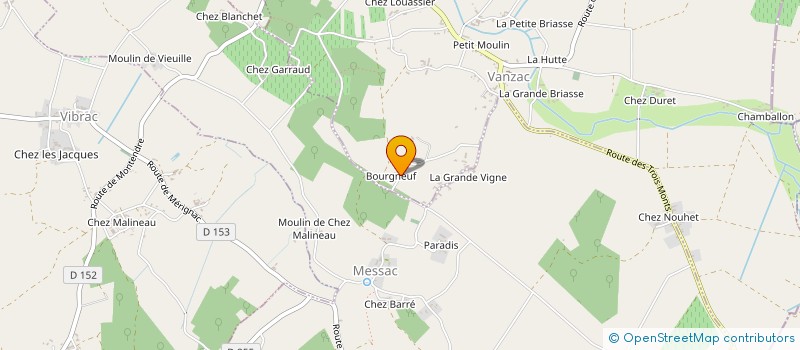 localisation de l'entreprise 539 415 513  à ANGOULEME