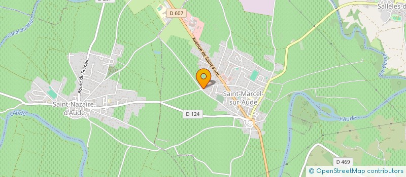 localisation de l'entreprise 539 421 842   SAINT-MARCEL-SUR-AUDE