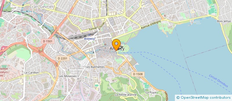 localisation de l'entreprise 539 430 850   POISY