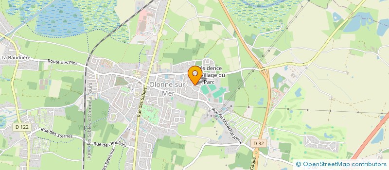 localisation de l'entreprise 539 441 956  à LES SABLES D'OLONNE