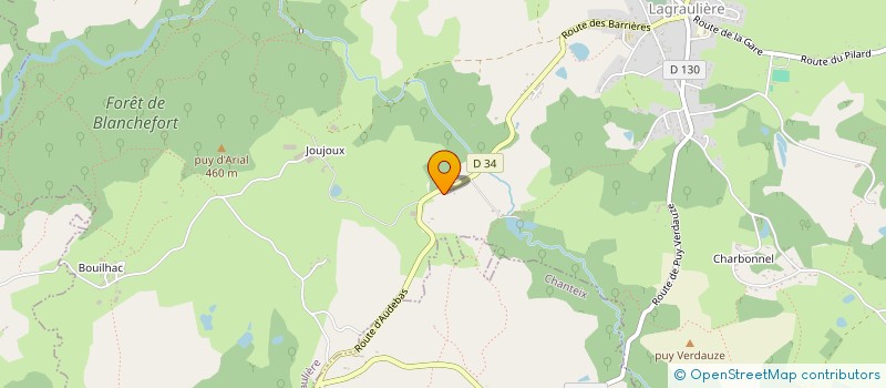 localisation de l'entreprise 539 448 548   LAGRAULIERE