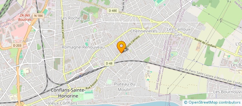 localisation de l'entreprise 539 464 776   VILLEPARISIS