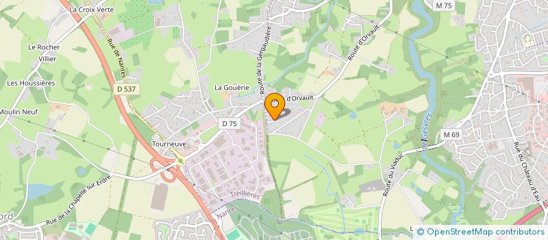 localisation de l'entreprise 539 467 415 à NANTES