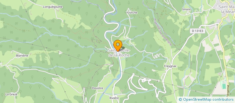 localisation de l'entreprise 539 467 969   MARCILLAC-LA-CROISILLE