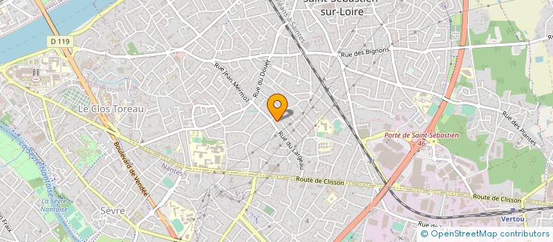 localisation de l'entreprise 539 478 545   SAINT-SEBASTIEN-SUR-LOIRE