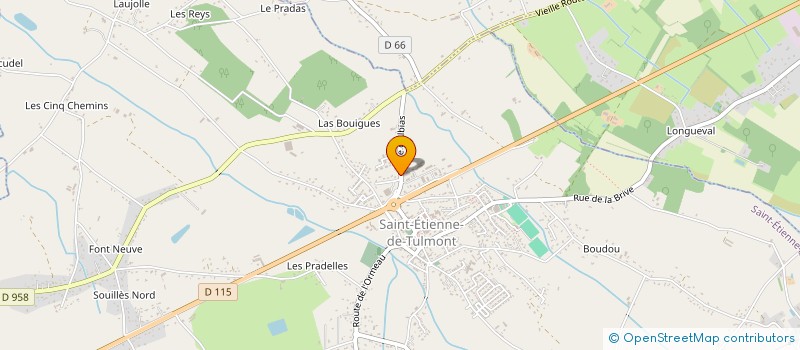 localisation de l'entreprise 539 494 203   SAINT-ETIENNE-DE-TULMONT