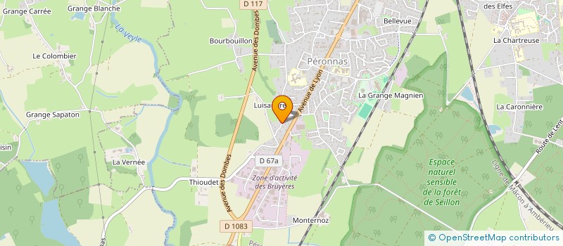 localisation de l'entreprise 539 497 966   PERONNAS