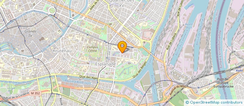 localisation de l'entreprise 539 509 190 à STRASBOURG