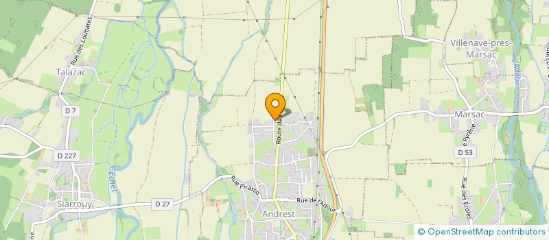 localisation de l'entreprise 539 522 094   ANDREST