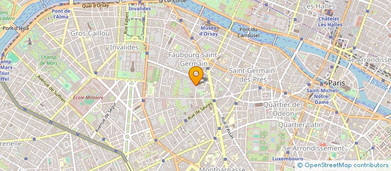 localisation de l'entreprise 539 522 490   PARIS