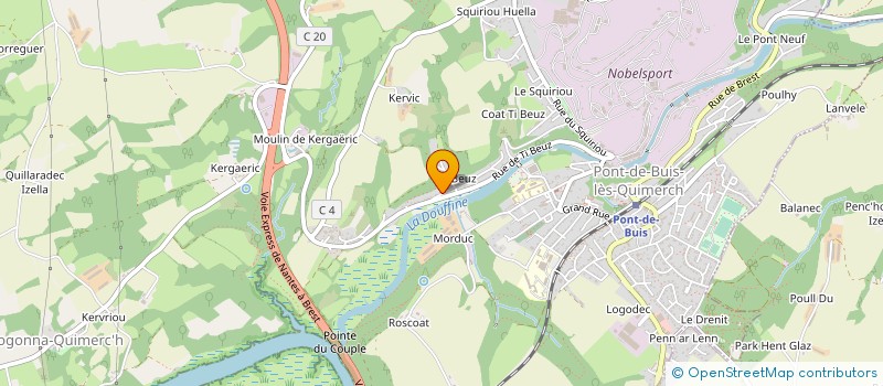 localisation de l'entreprise 539 533 323 à PONT-DE-BUIS-LES-QUIMERCH
