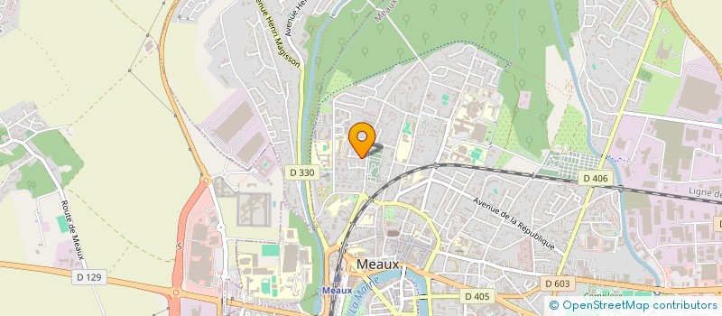 localisation de l'entreprise 539 545 863 à MEAUX