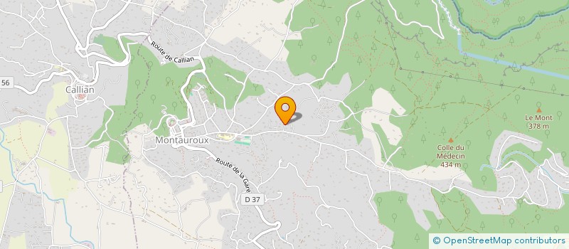 localisation de l'entreprise 539 556 373   MONTAUROUX