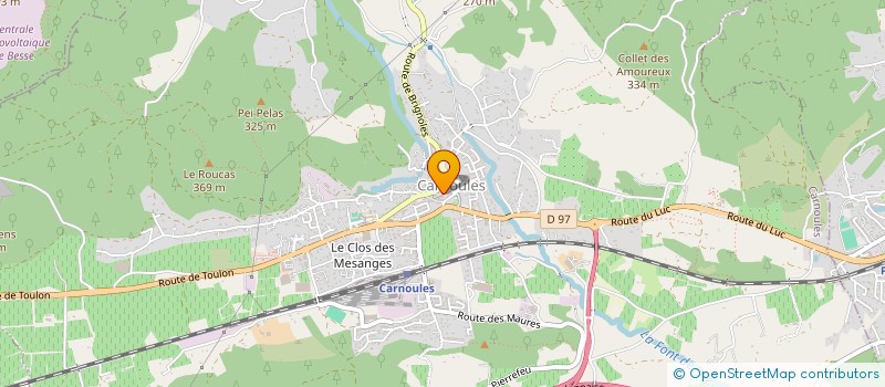 localisation de l'entreprise 539 571 281   CARNOULES