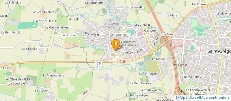 localisation de l'entreprise 539 583 922   MONTGERMONT