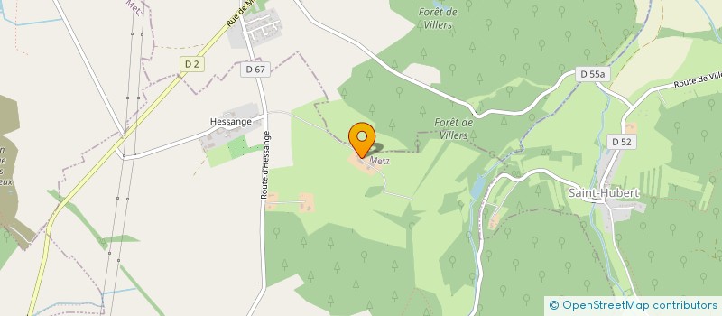 localisation de l'entreprise 539 586 750   METZ