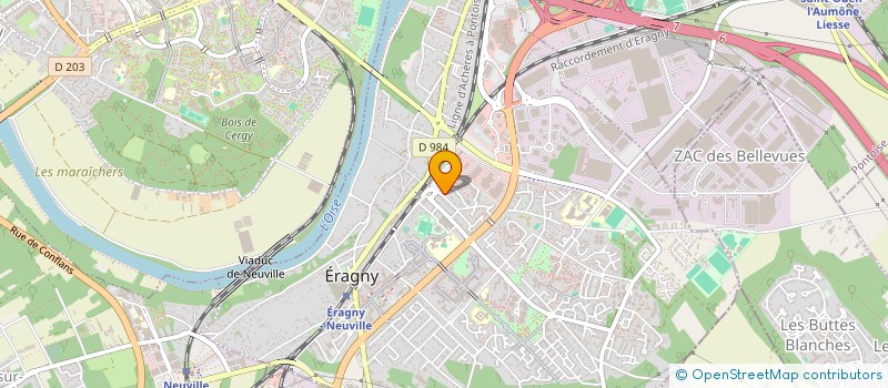 localisation de l'entreprise 539 588 418  à SAINT-OUEN-L'AUMONE