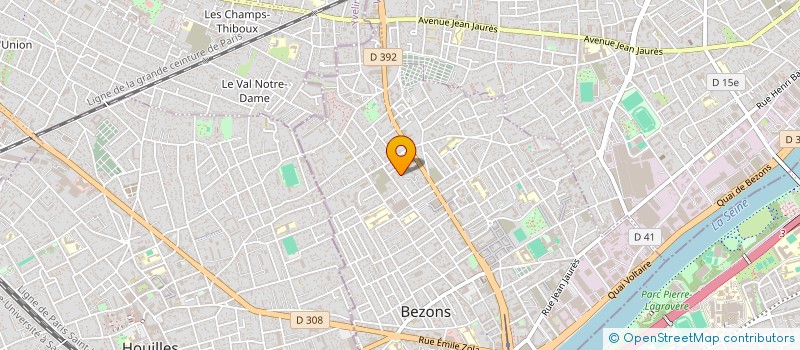 localisation de l'entreprise 539 593 160 à COURBEVOIE