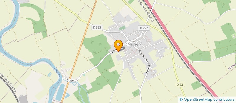 localisation de l'entreprise 539 597 922   MICHERY