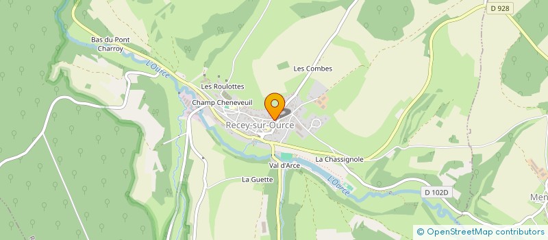 localisation de l'entreprise 539 602 979 à GIEY-SUR-AUJON