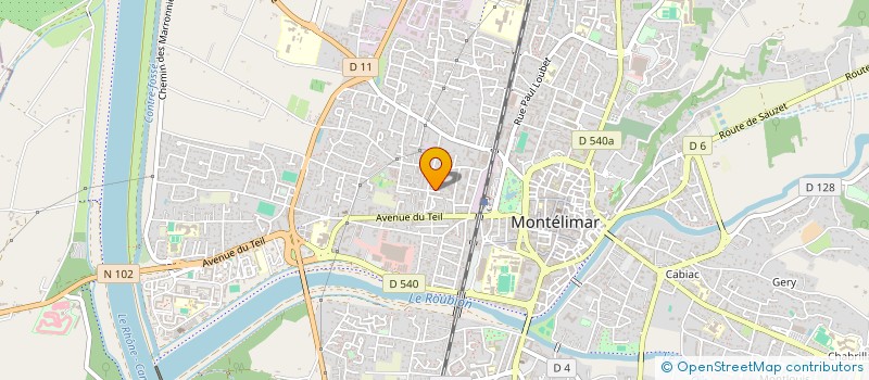 localisation de l'entreprise 539 606 772   LA BATIE-ROLLAND