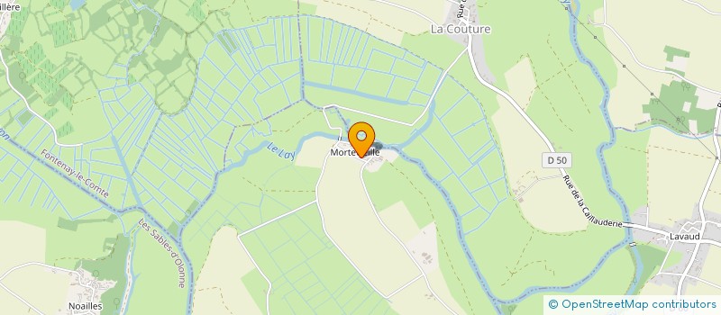 localisation de l'entreprise 539 614 081   LA BRETONNIERE-LA-CLAYE