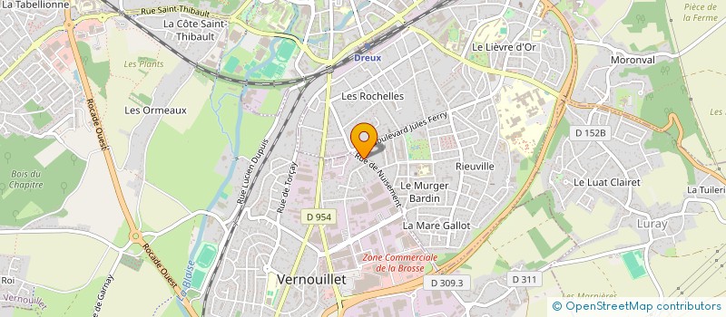 localisation de l'entreprise 539 629 873   SAINTE-ANNE