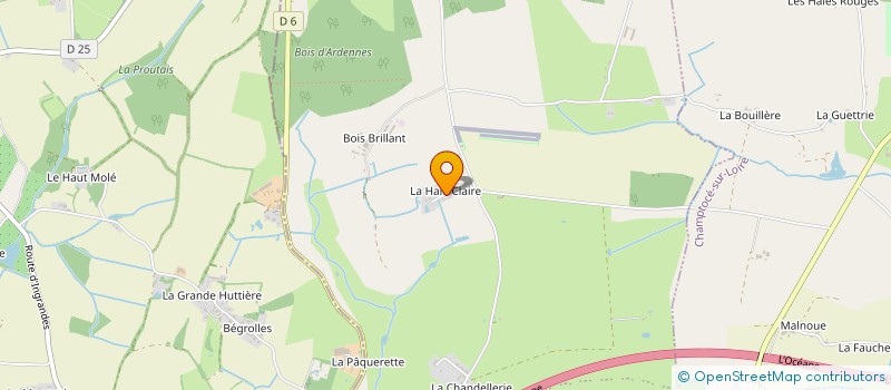 localisation de l'entreprise 539 631 606   LA POSSONNIERE