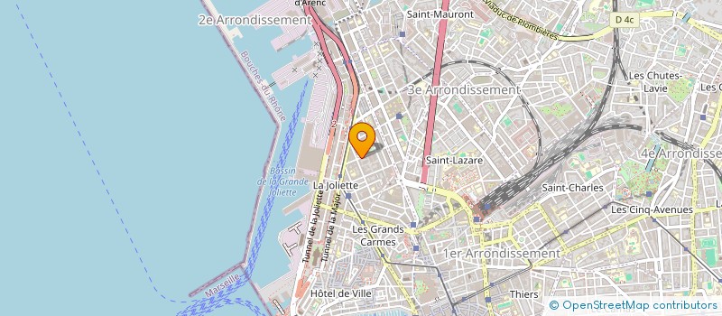 localisation de l'entreprise 539 636 332 à MARSEILLE