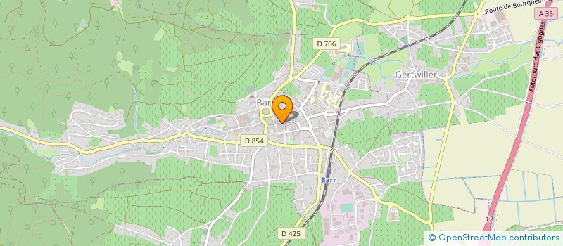 localisation de l'entreprise 539 663 815 à STRASBOURG