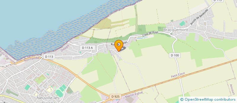 localisation de l'entreprise 539 692 749   DIEPPE