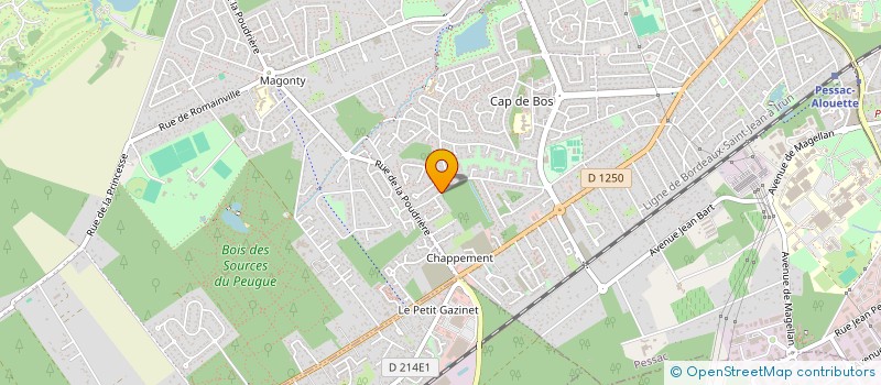 localisation de l'entreprise 539 735 811   PESSAC