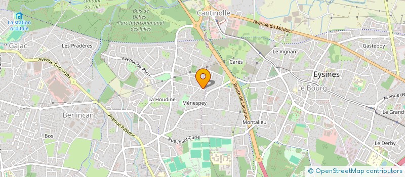 localisation de l'entreprise 539 738 773   LE HAILLAN