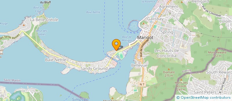 localisation de l'entreprise 539 744 557   SAINT-MARTIN