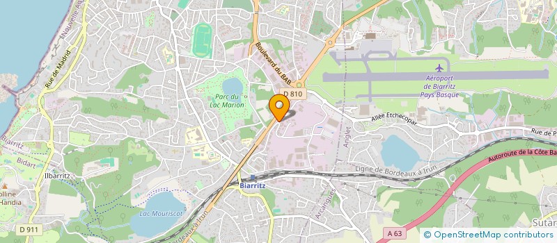 localisation de l'entreprise 539 751 693 à BAYONNE