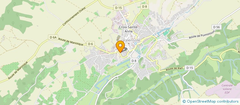 localisation de l'entreprise 539 755 330   VALENSOLE