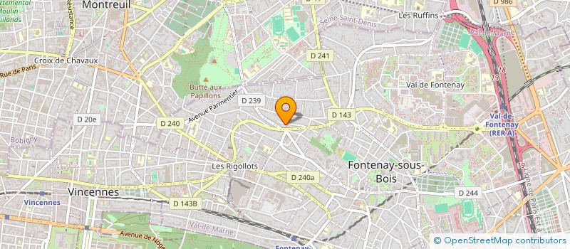localisation de l'entreprise 539 763 771  à FONTENAY-SOUS-BOIS