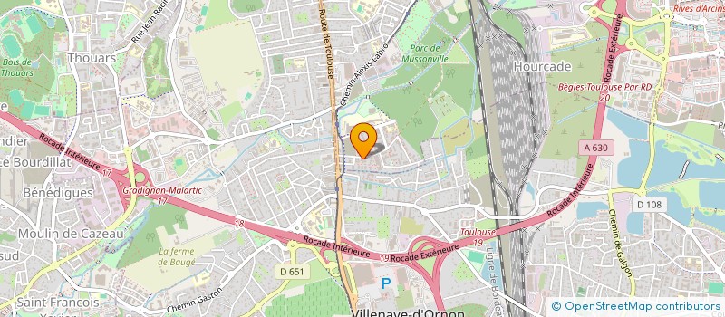 localisation de l'entreprise 539 769 844   CHAMPS-SUR-MARNE